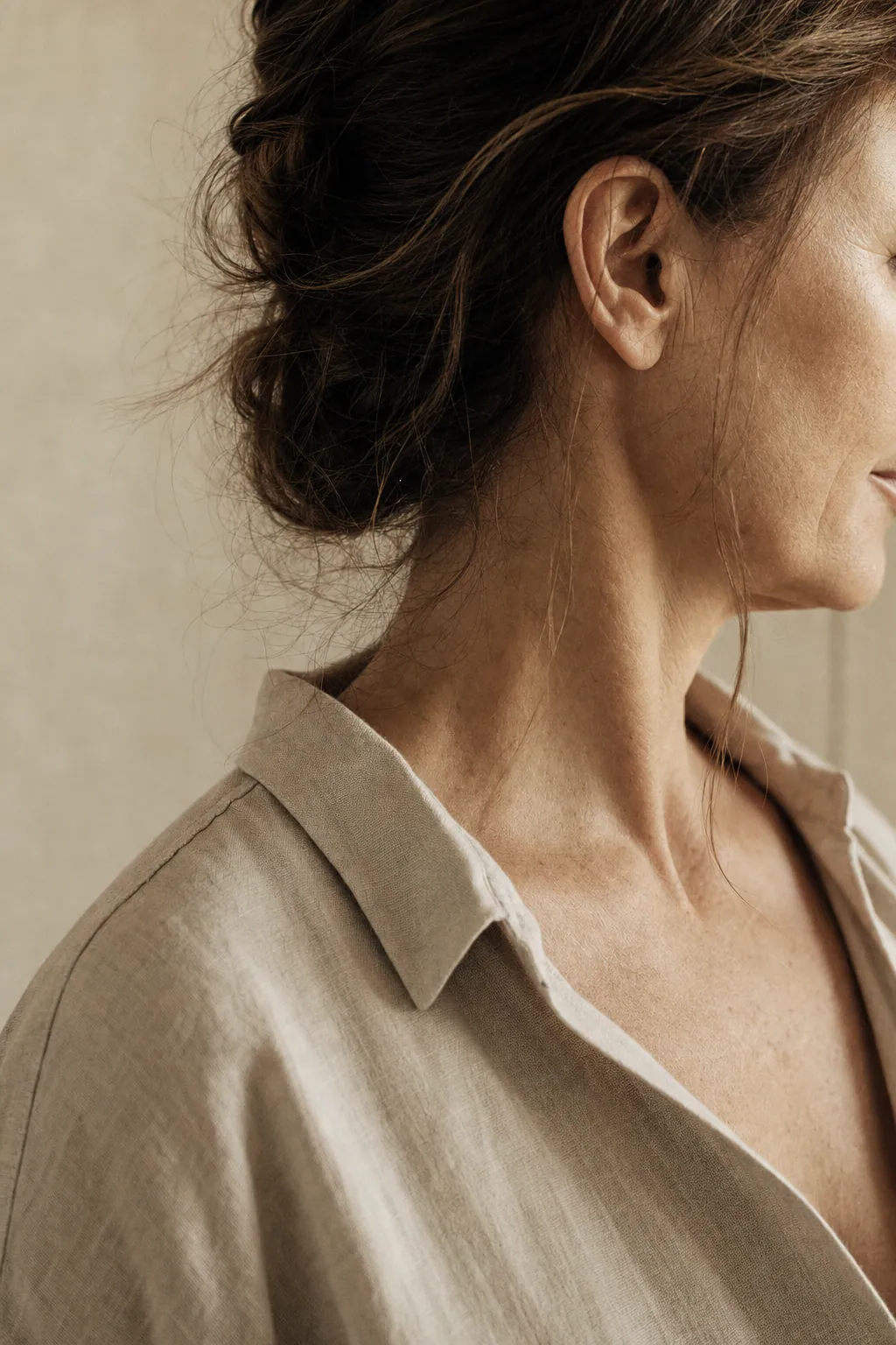 Temple and jawline · age-appropriate volume