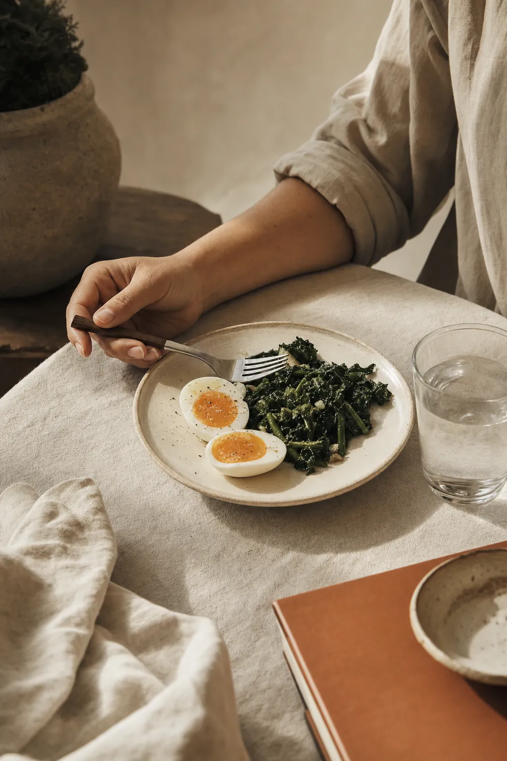 Protein first · smaller plates