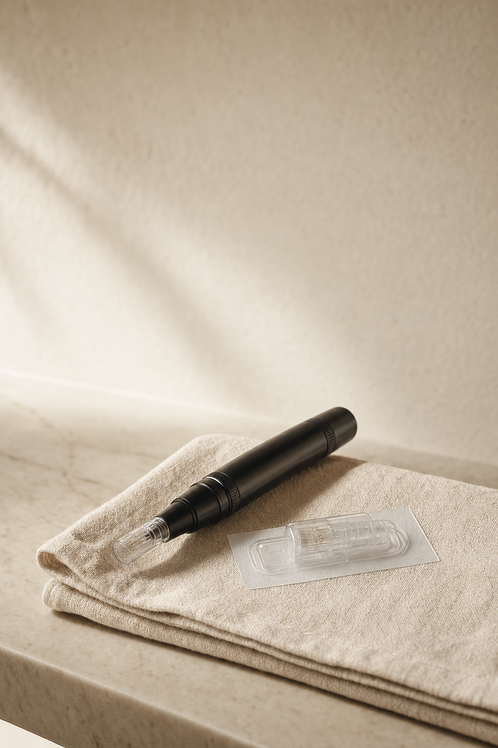 SkinPen microneedling. The FDA-cleared device
