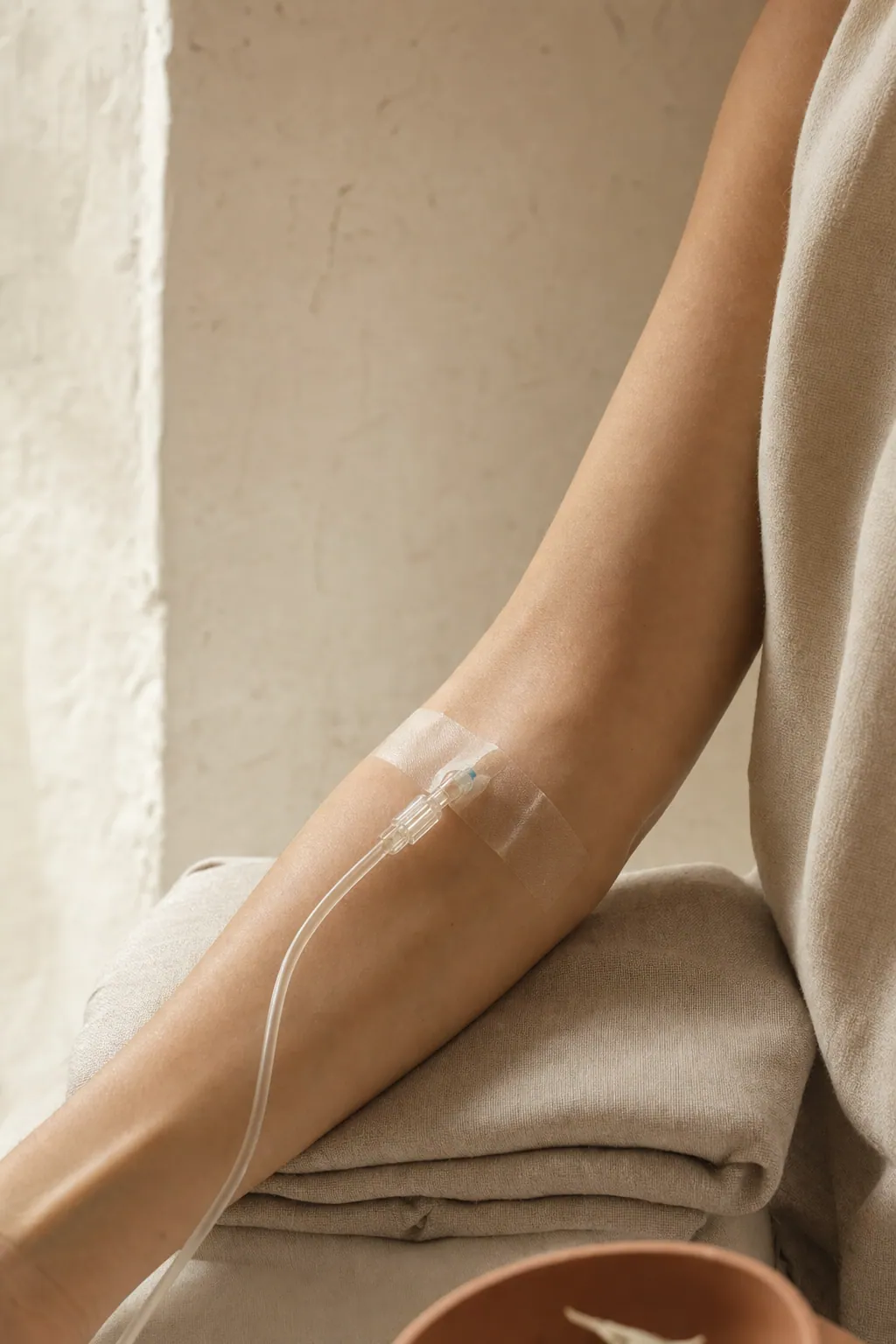 IV infusion · in-clinic preparation