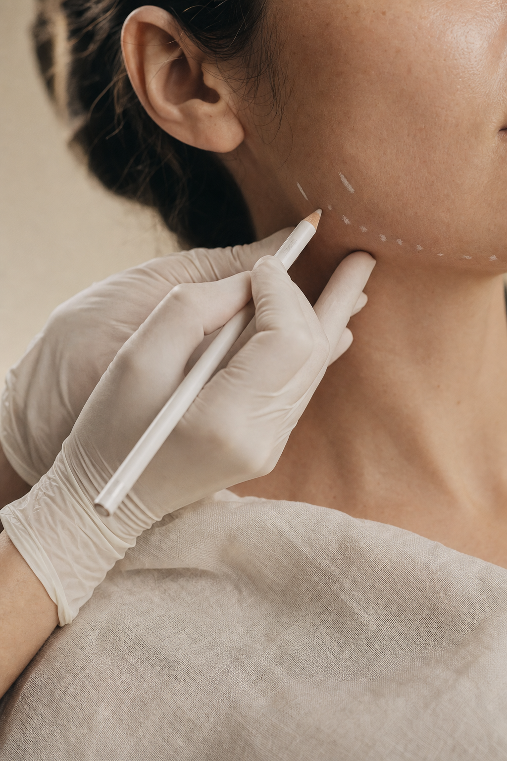 Masseter Botox. Jaw slimming and clenching relief