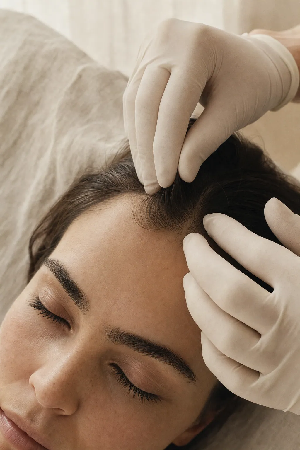 Brow area · PMU clearance